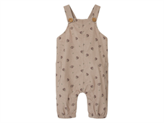 Lil Atelier gray morn blomstret overall